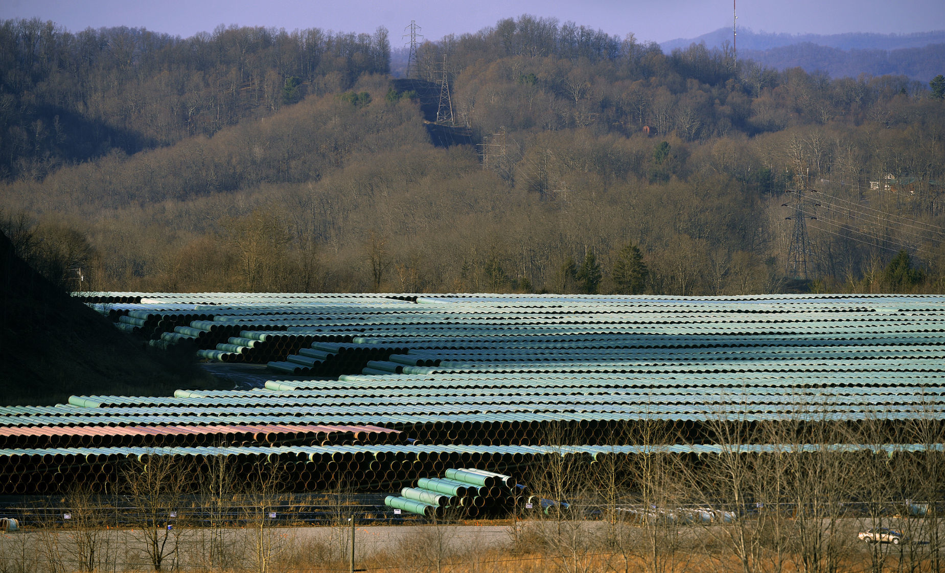 Pipeline stockpile